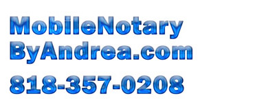 Mobile Notary by Andrea